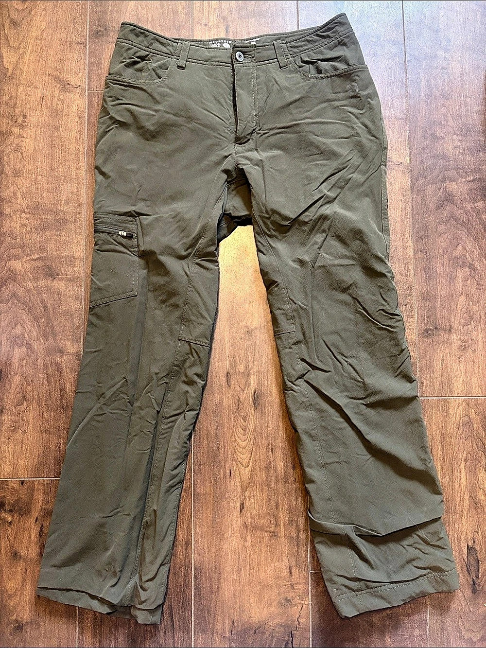 Mountain Hardwear Men's Yumalino Lined Pant Cargo Pants Green Waist 31/32
